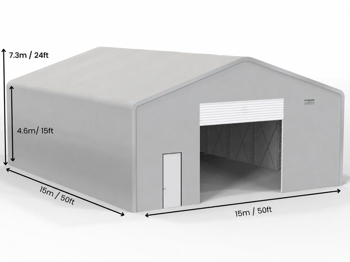 Fabric Storage Buildings | Double Truss