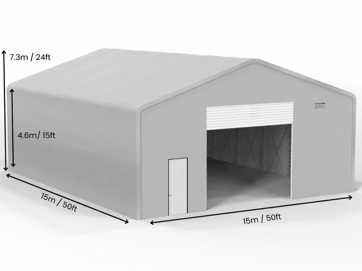 Fabric Storage Buildings | Double Truss