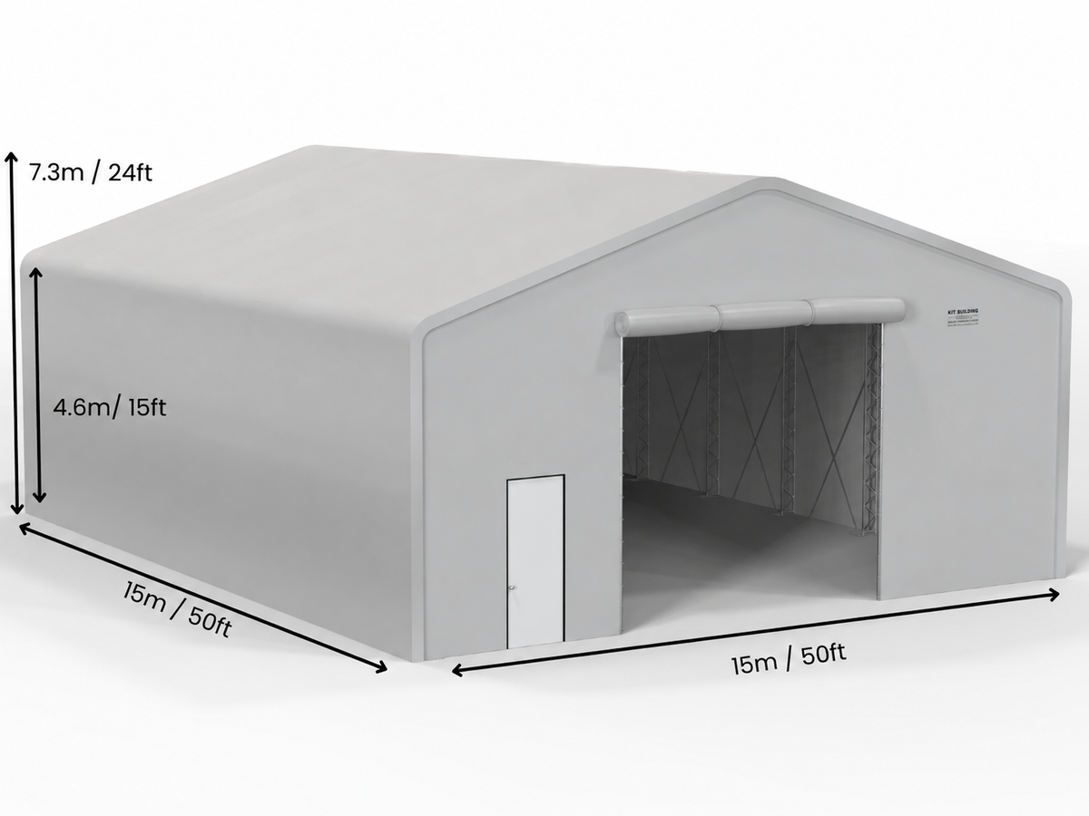 Fabric Storage Buildings | Double Truss