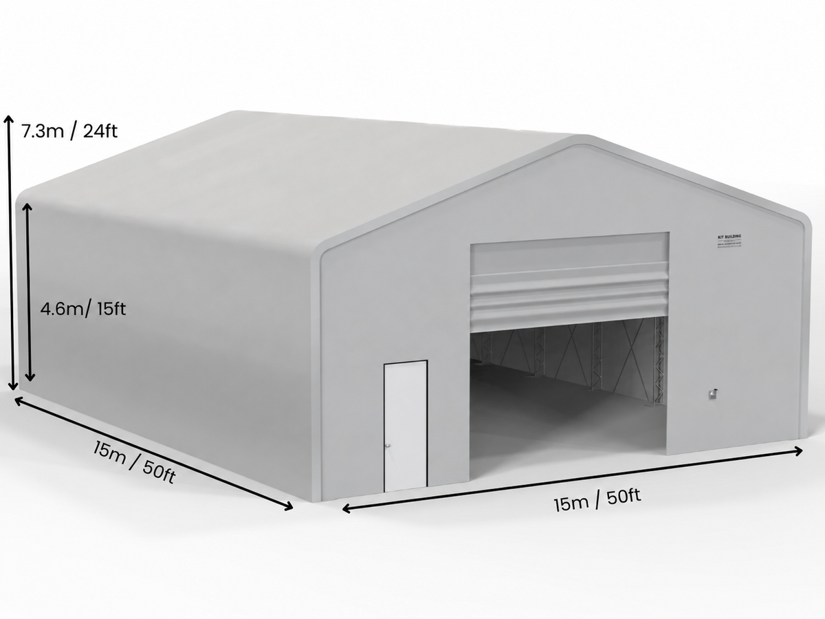 Fabric Storage Buildings | Double Truss