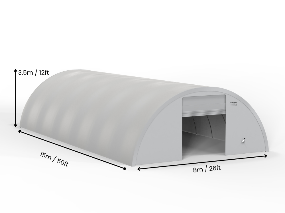 Round PVC Storage Buildings