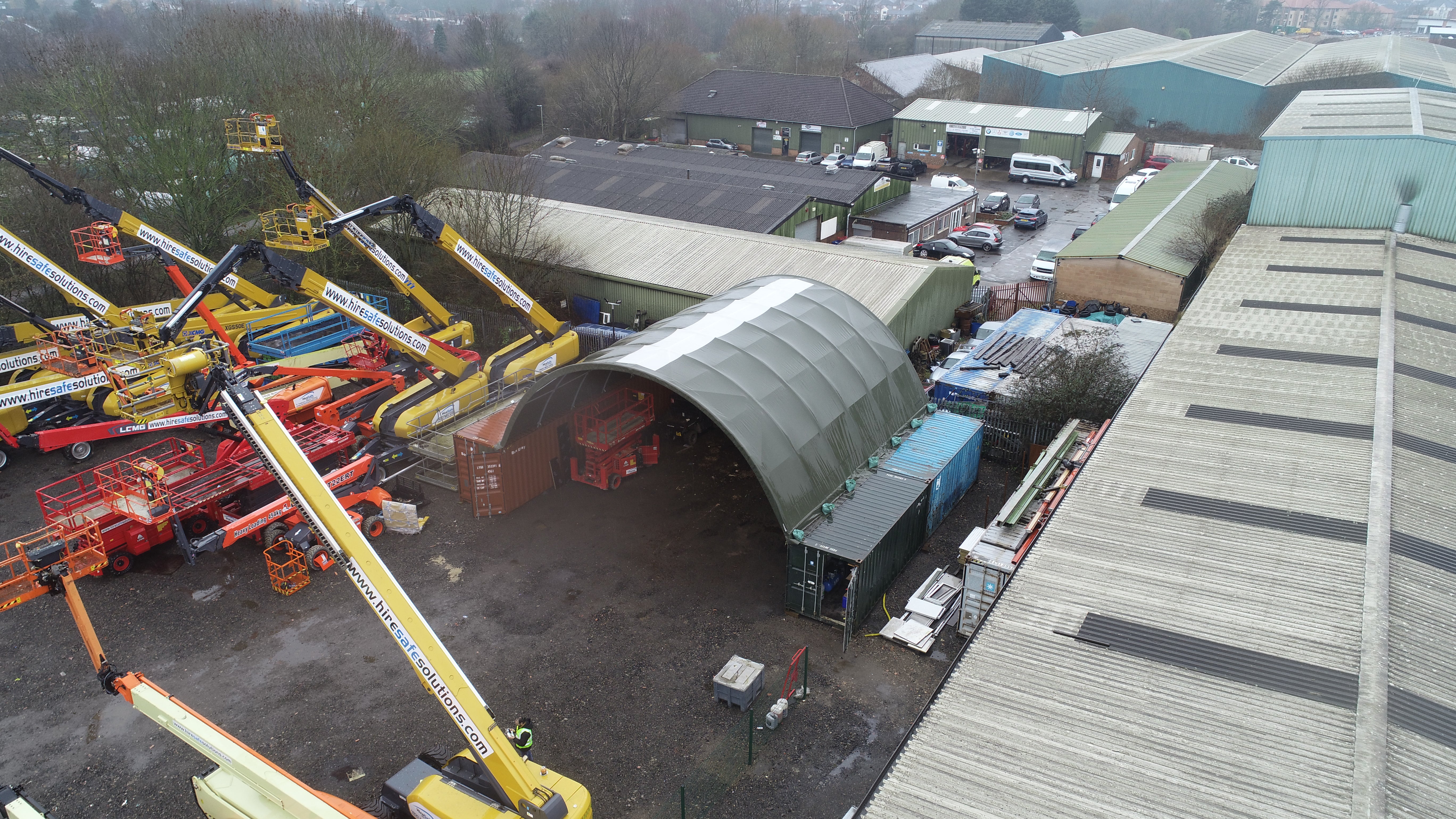 12m (40ft) Span | Container Canopies - 40ft x 12ft (12m x 4.5m)