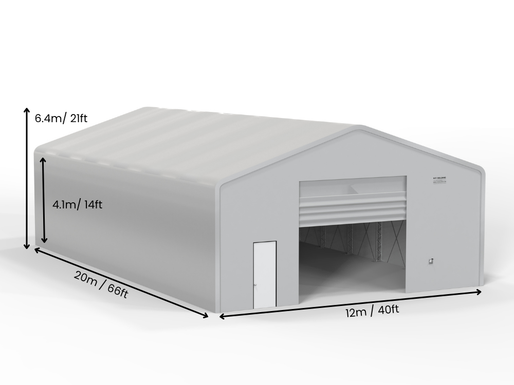 Fabric Storage Buildings | Double Truss
