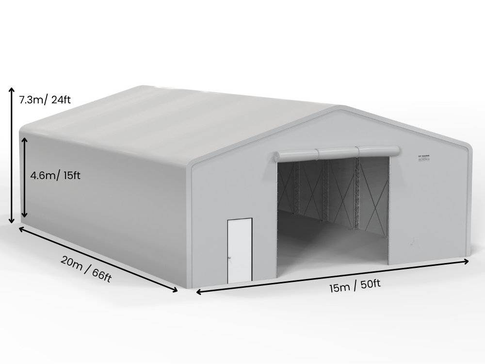 Fabric Storage Buildings | Double Truss