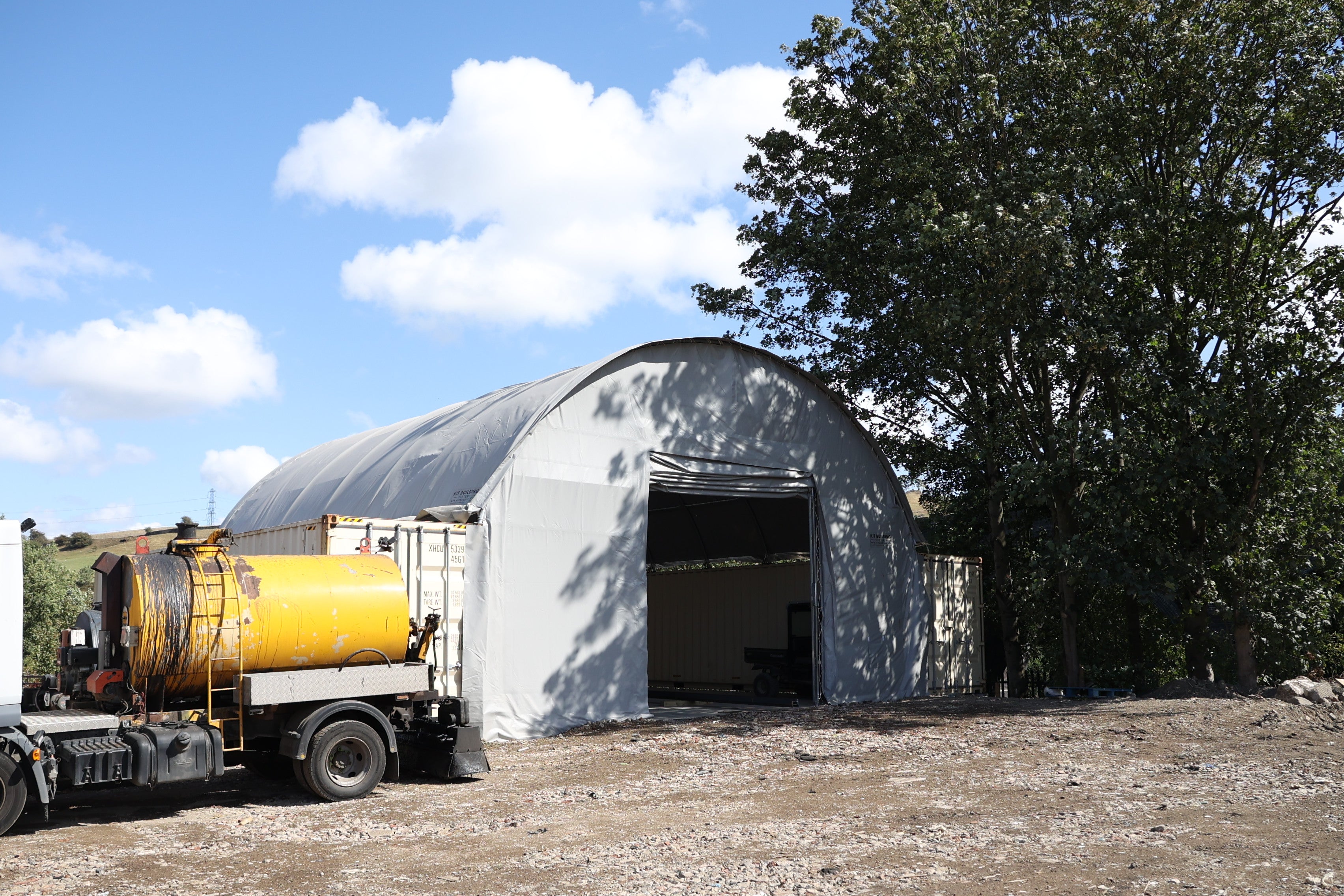 Container Canopies - 20ft x 40ft x 6.5ft (6m x 12m x 2m)