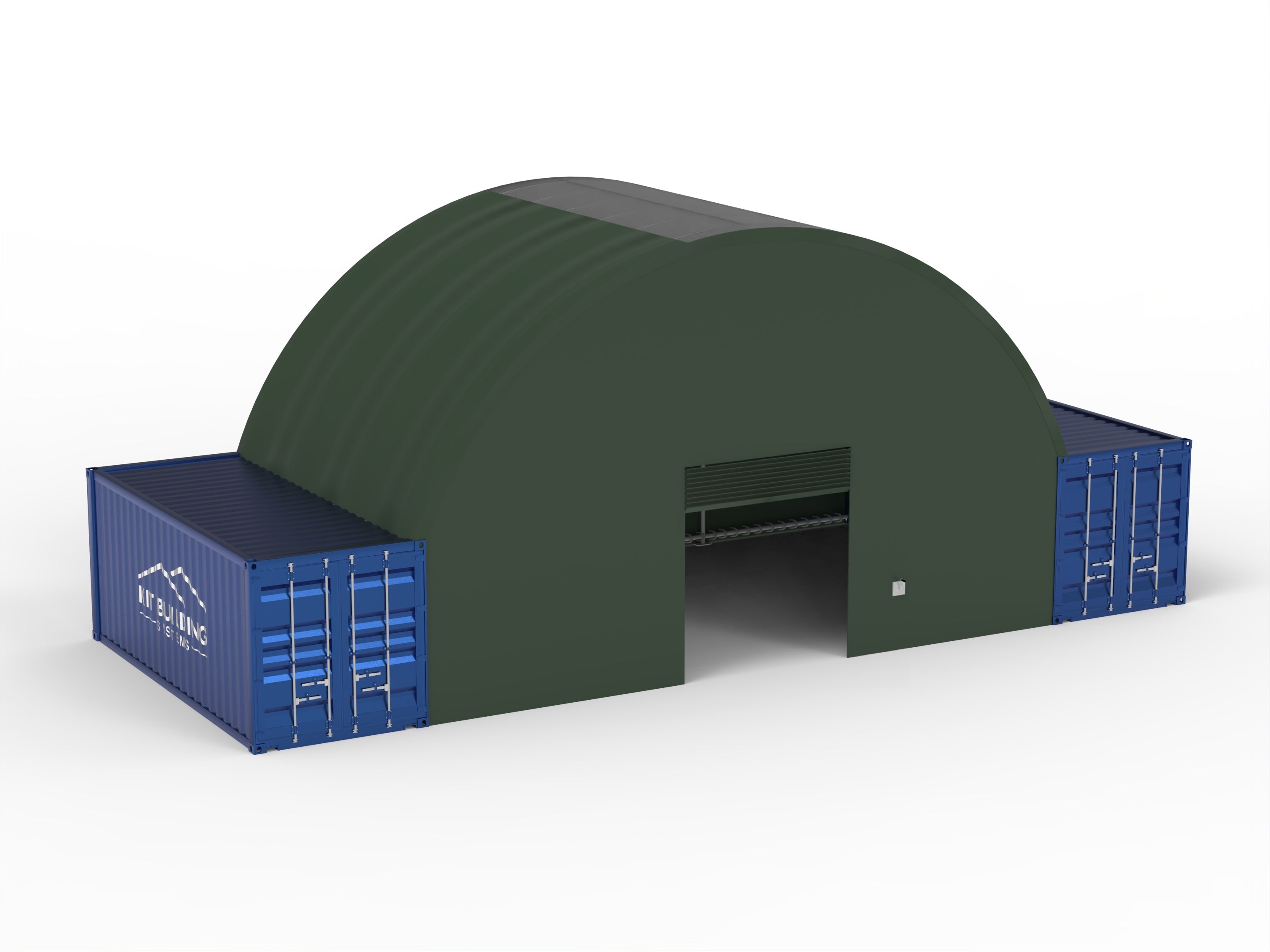 Beholdertak - 33 fot x 20 fot x 12 fot (10m x 6m x 3,6m)