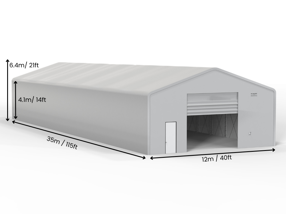 Fabric Storage Buildings | Double Truss
