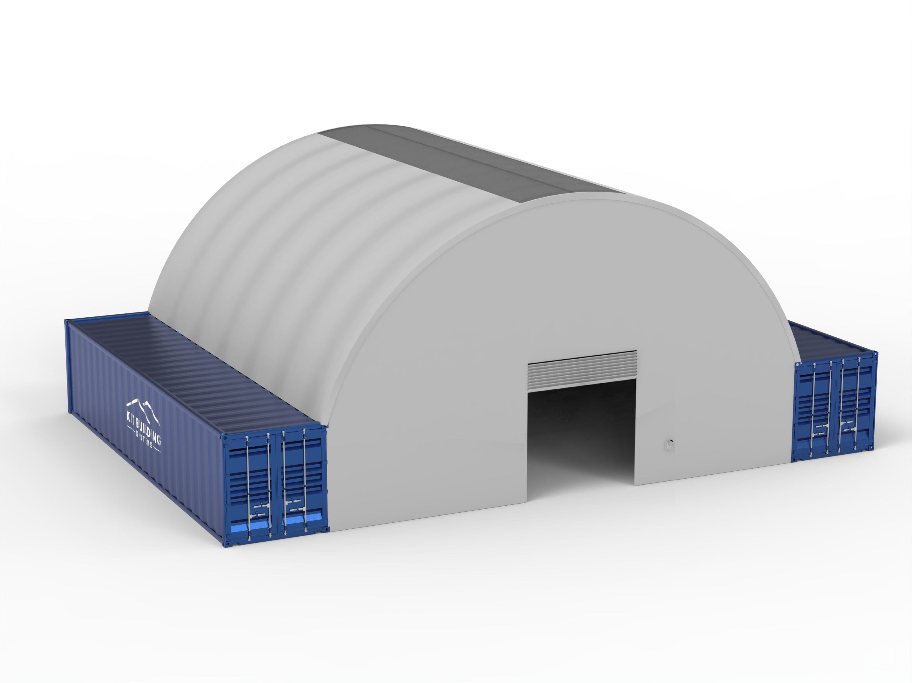 Beholdertak – 40 fot x 40 fot x 15 fot (12m x 12m x 4,5m)