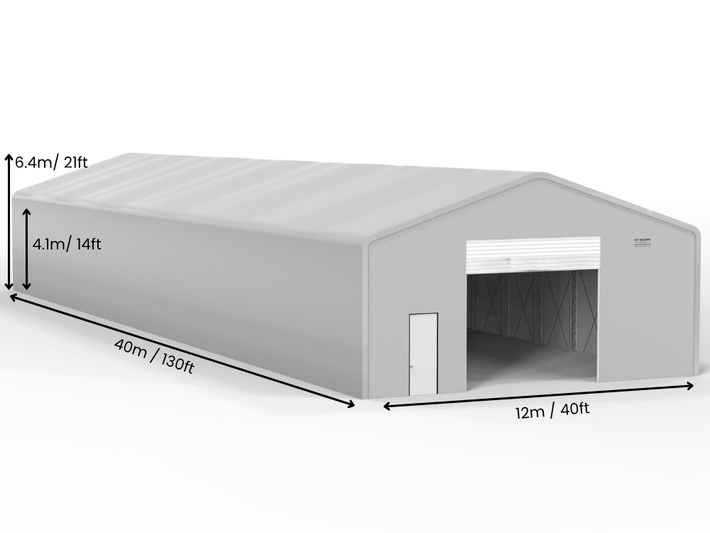 Fabric Storage Buildings | Double Truss