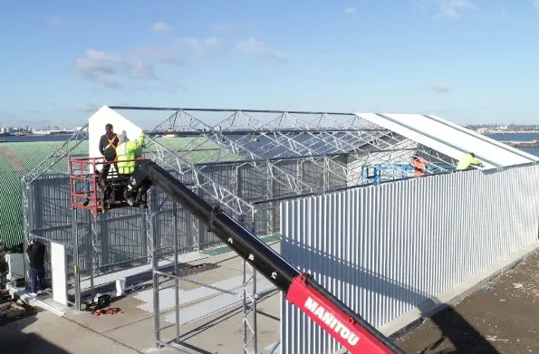 Warehouse Building under Construction