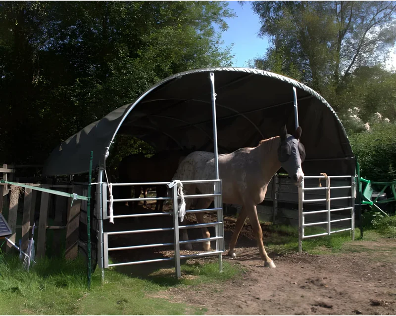 Enclosed Livestock Shelter Agricultural Shelter