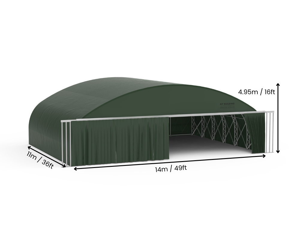 Fabric Aircraft Hangar