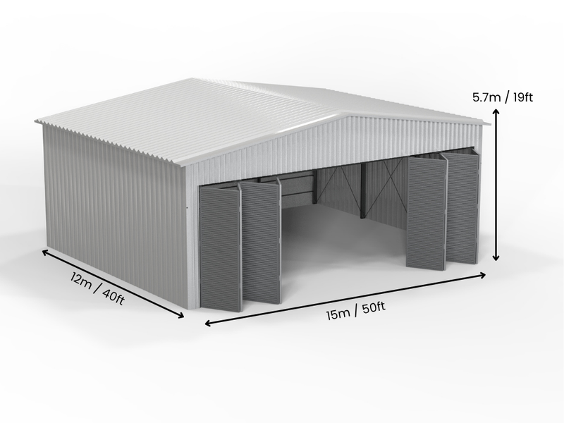 Insulated Aircraft Hangar