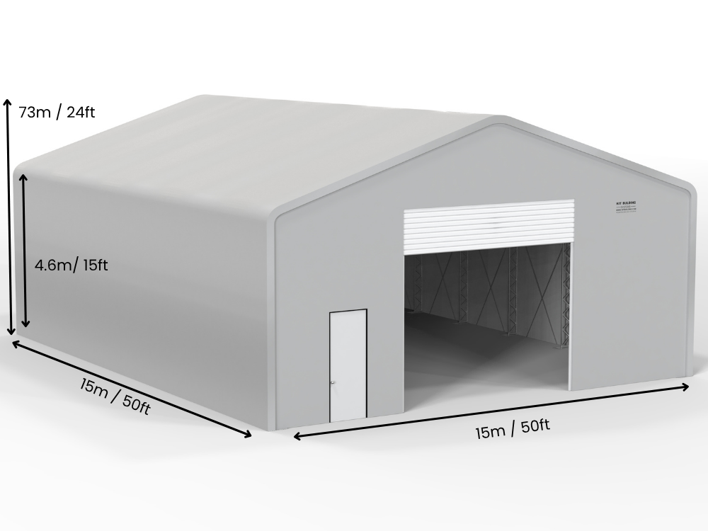 Fabric Storage Buildings | Double Truss