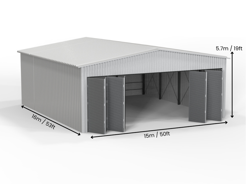 Insulated Aircraft Hangar