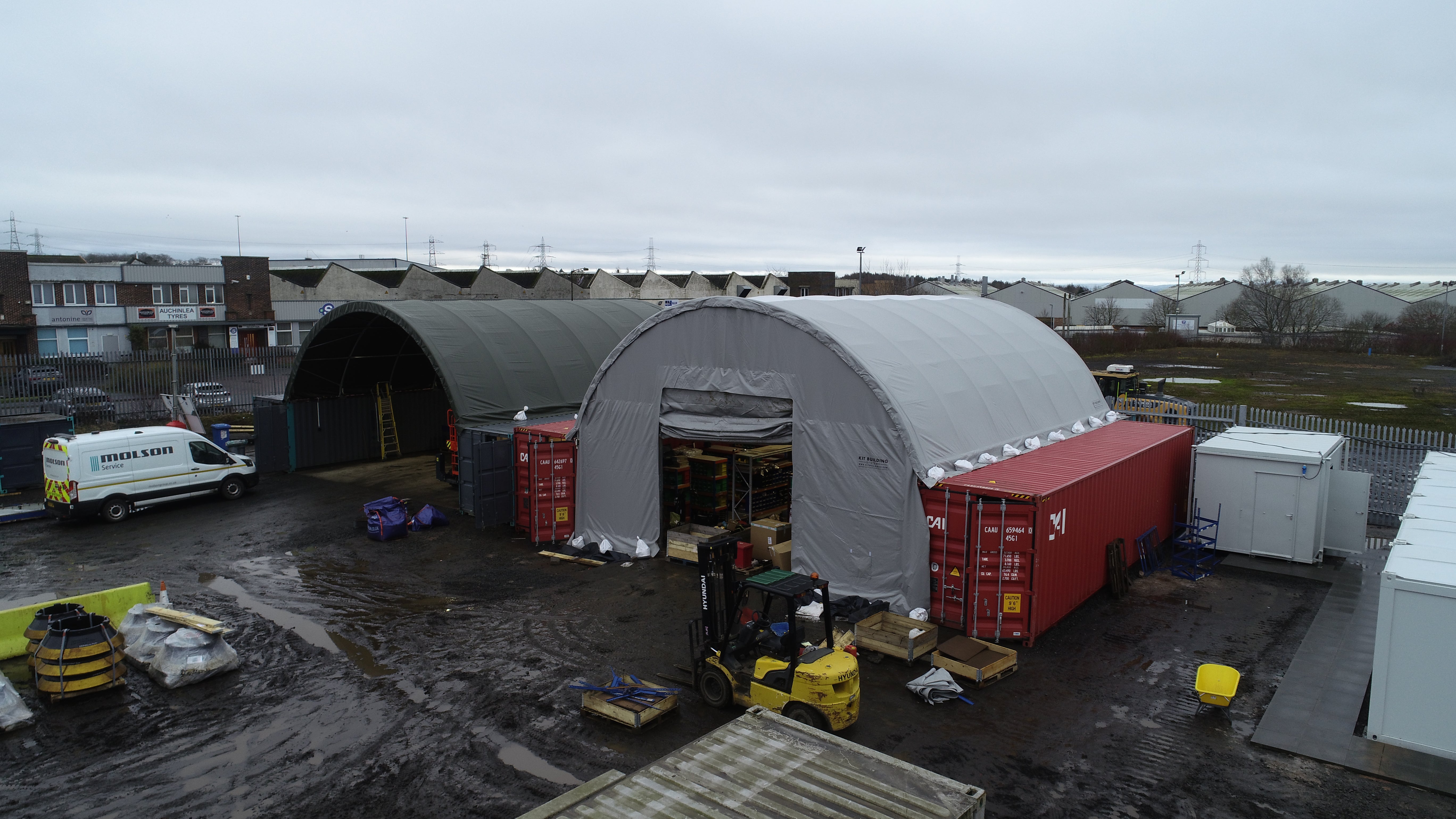 12m (40ft) Span | Container Canopies - 40ft x 12ft (12m x 4.5m)