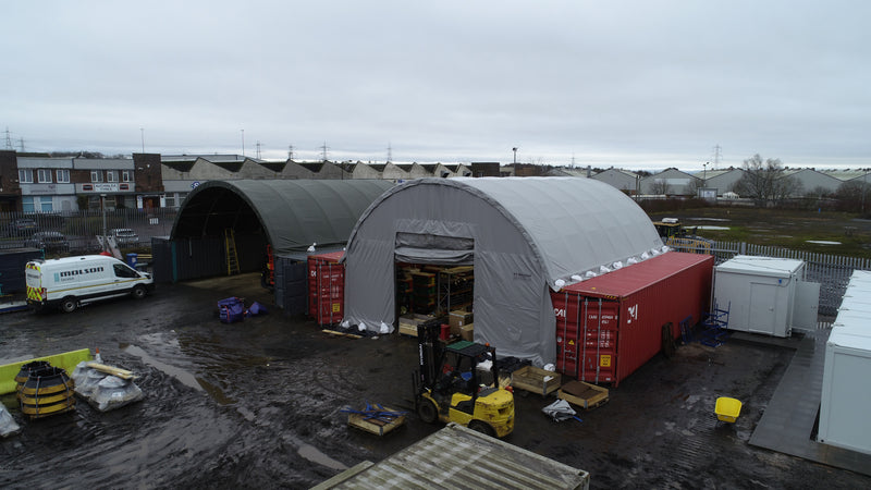 12m (40ft) Span | Container Canopies - 40ft x 12ft (12m x 4.5m)