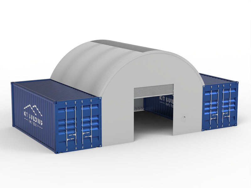Container Canopies - 20ft x 20ft x 6.5ft (6m x 6m x 2m)