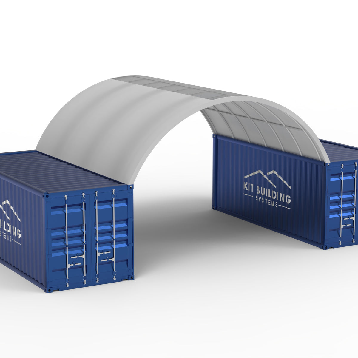 Steel Container Canopies - 20ft x 20ft x 6.5ft (6m x 6m x 2m)