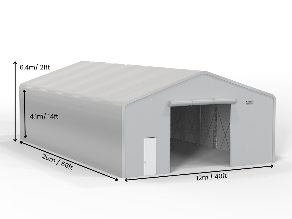 Fabric Storage Buildings | Double Truss