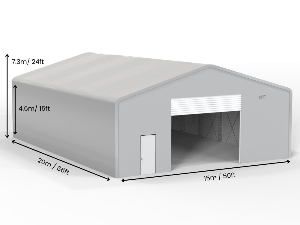 Fabric Storage Buildings | Double Truss