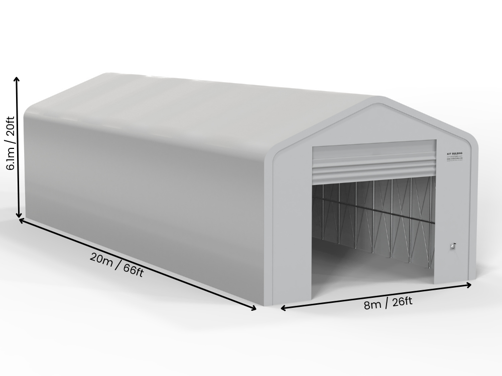 Fabric Storage Buildings | Single Truss