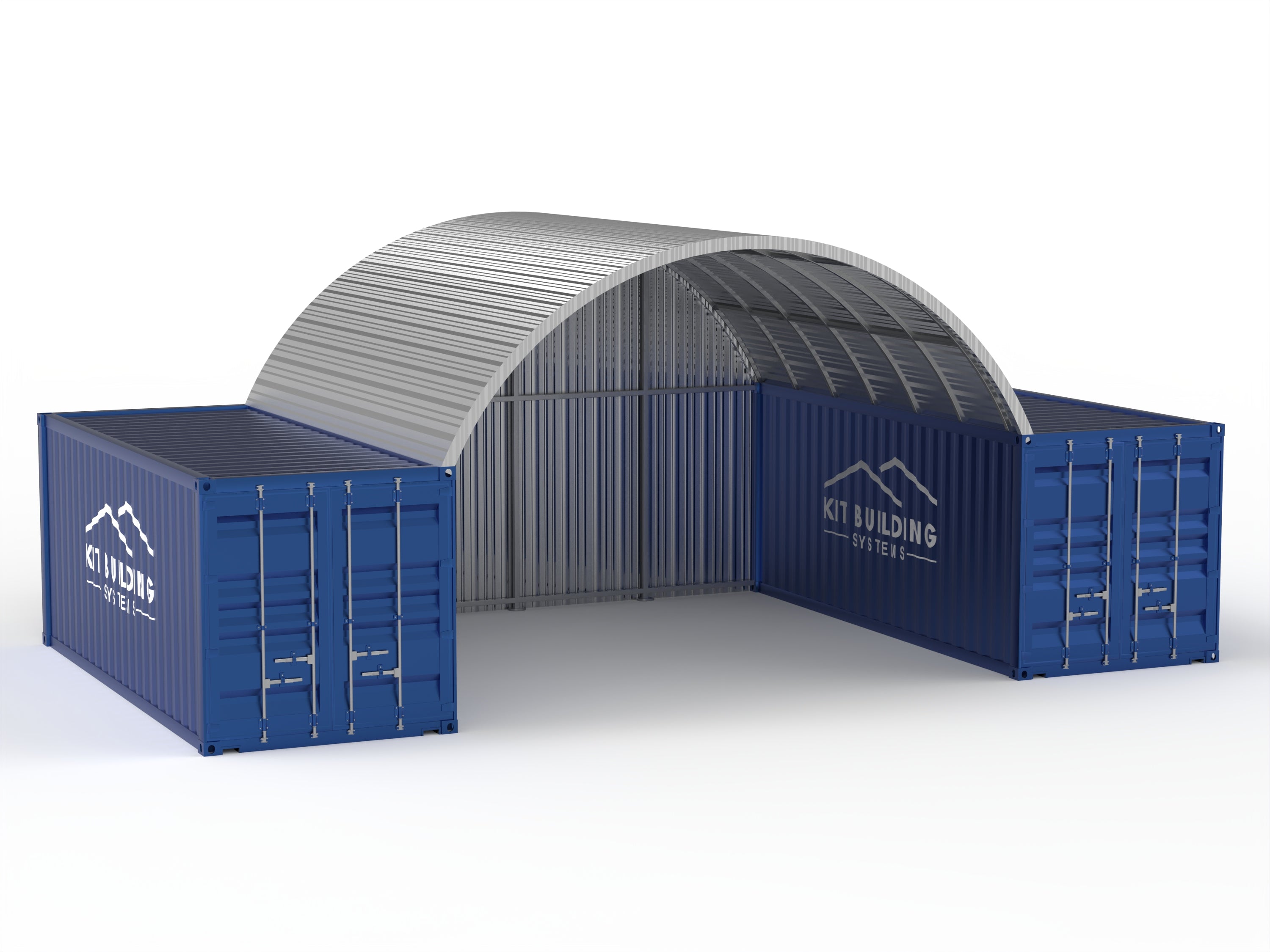 Steel Container Canopies - 20ft x 20ft x 6.5ft (6m x 6m x 2m)