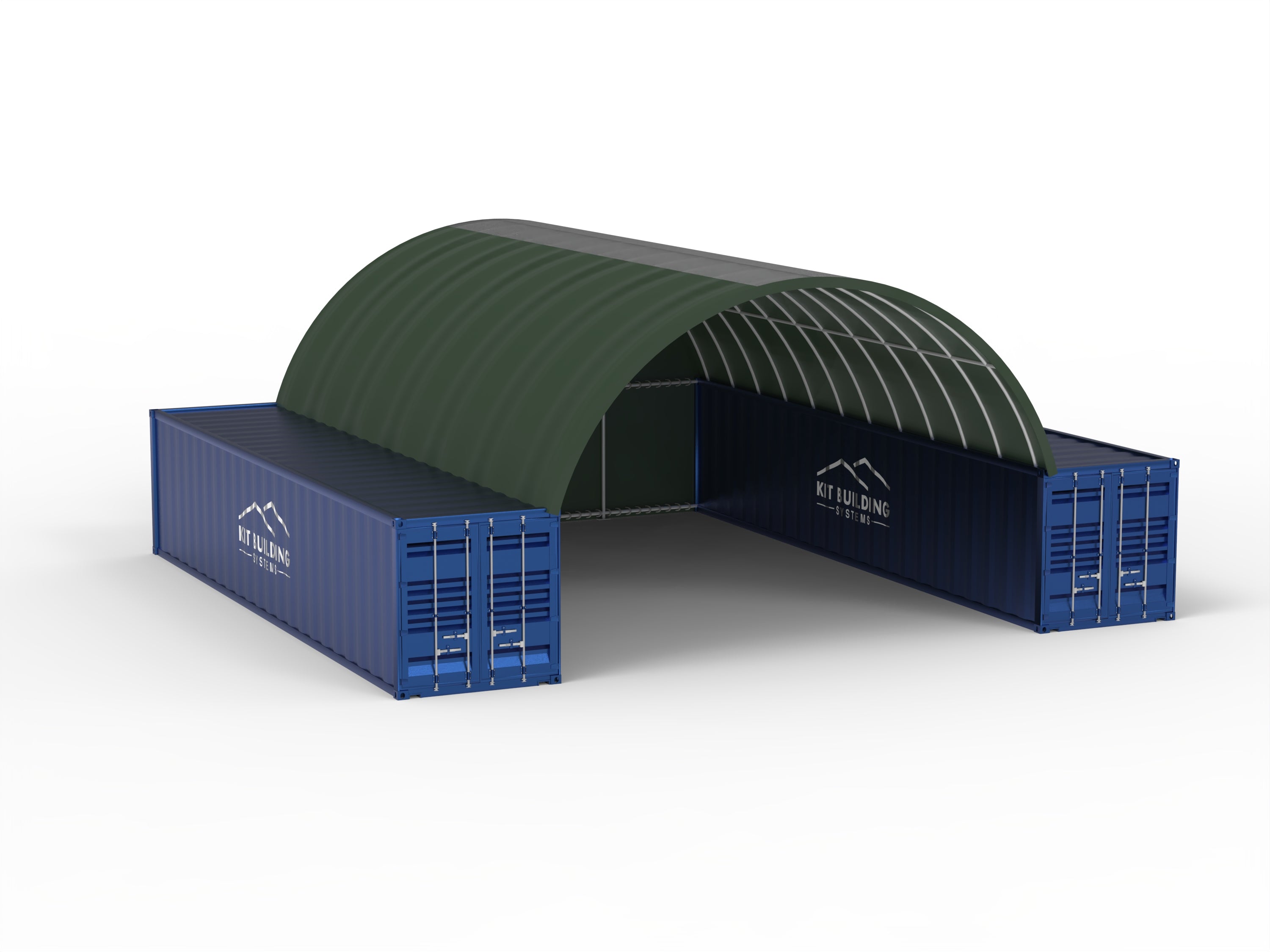 Beholdertak - 26 fot x 40 fot x 10 fot (8m x 12m x 3m)