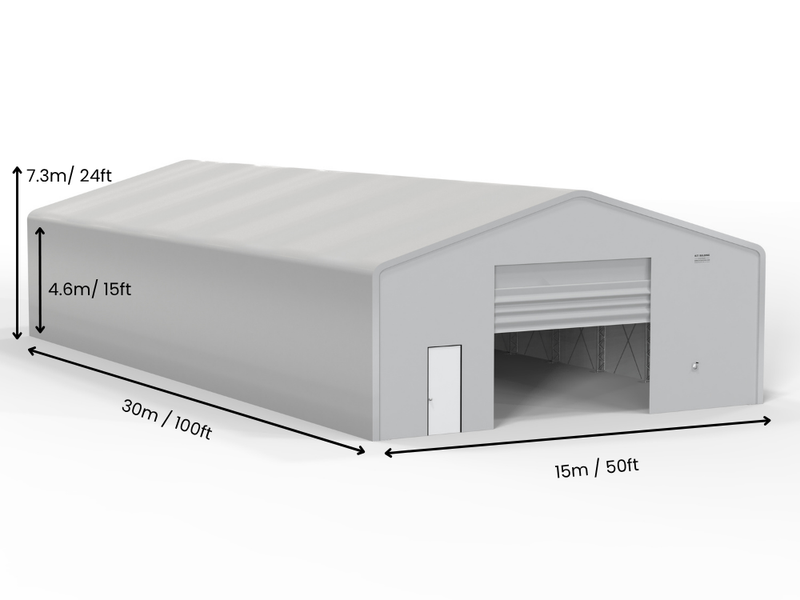 Fabric Storage Buildings | Double Truss