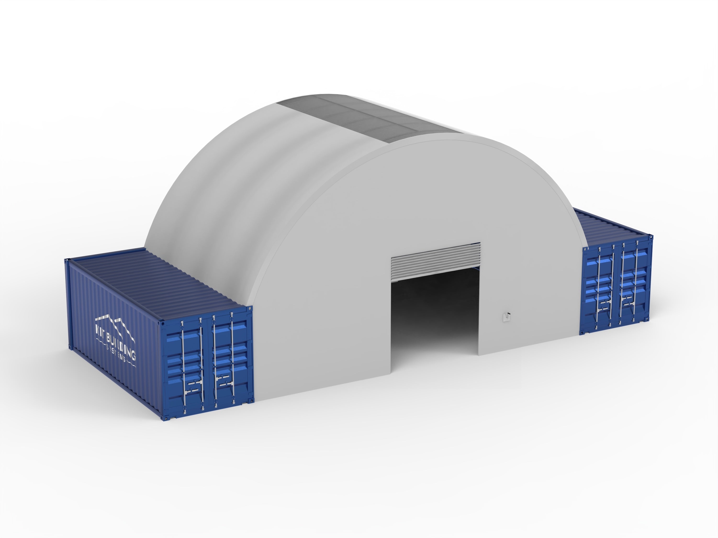 Beholdertak - 33 fot x 20 fot x 12 fot (10m x 6m x 3,6m)