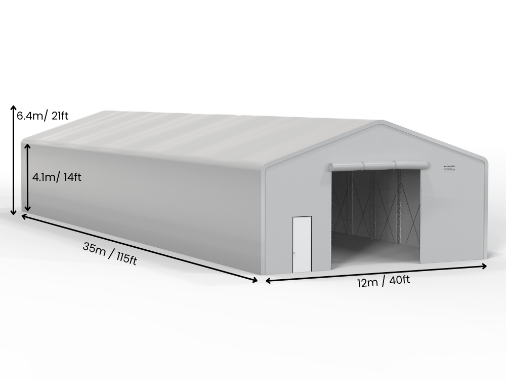 Fabric Storage Buildings | Double Truss
