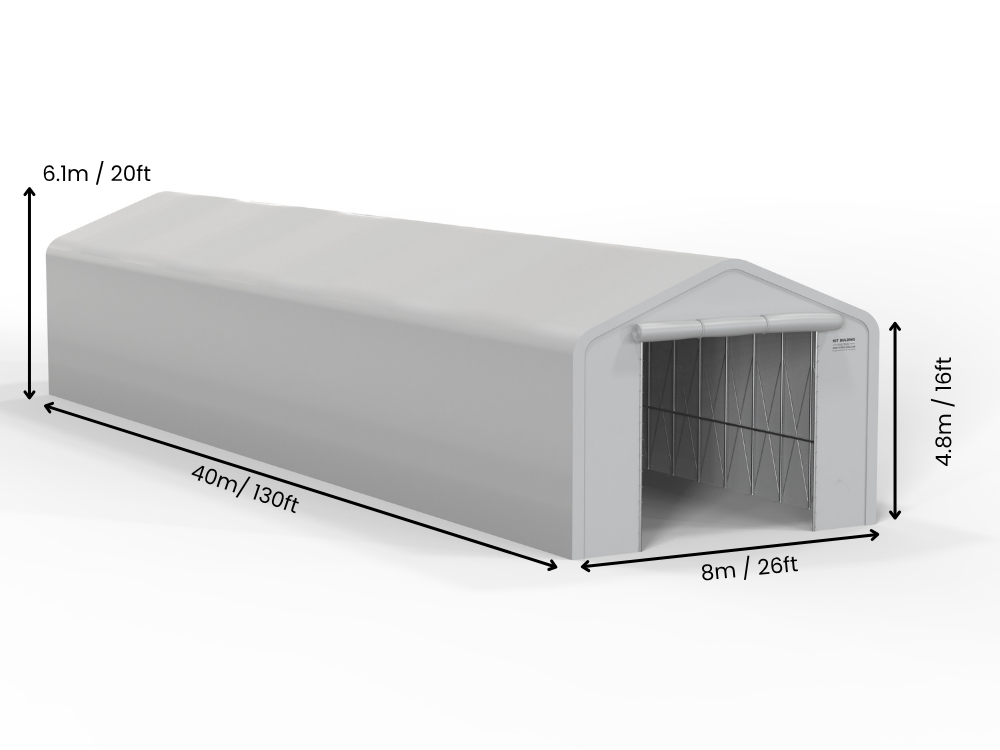 Fabric Storage Buildings | Single Truss