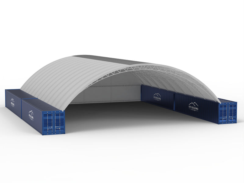 Container Shelter 60ft x 80ft x 15ft x 12m x 6m)