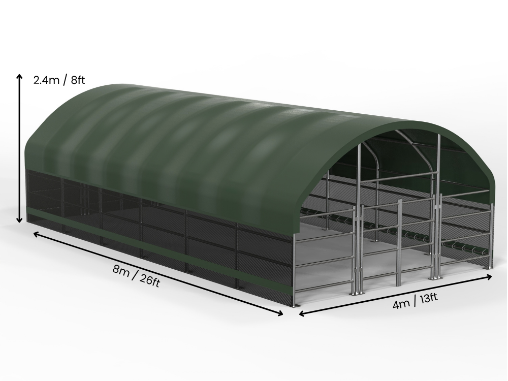 Enclosed Livestock Shelters