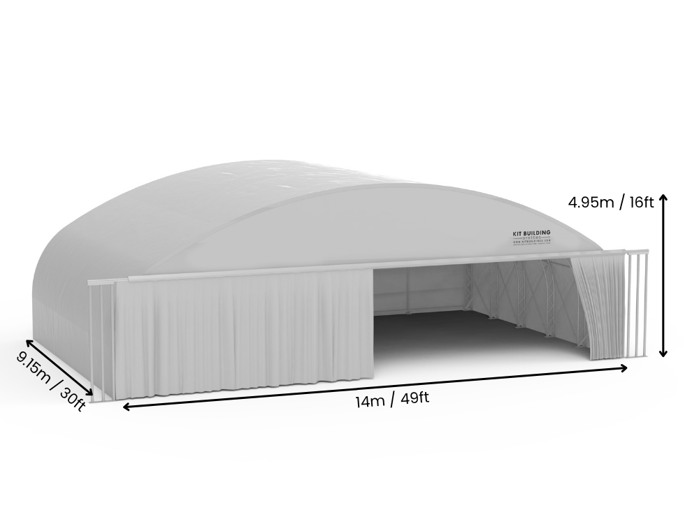 Fabric Aircraft Hangar