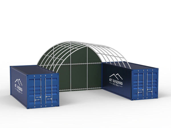 Container Canopy Back Panel | Kit Buildings