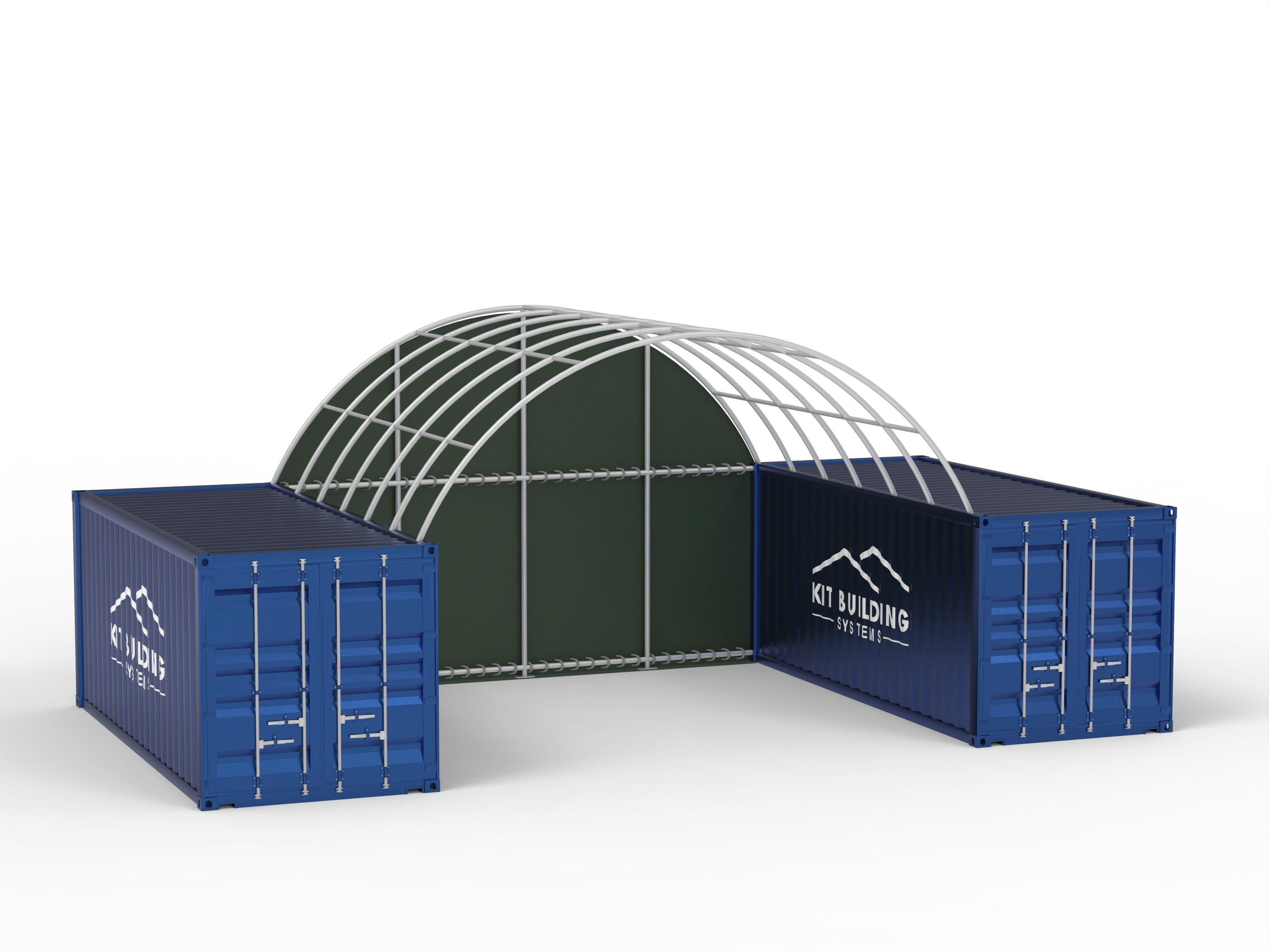 Closed Back Panel for Container Shelters