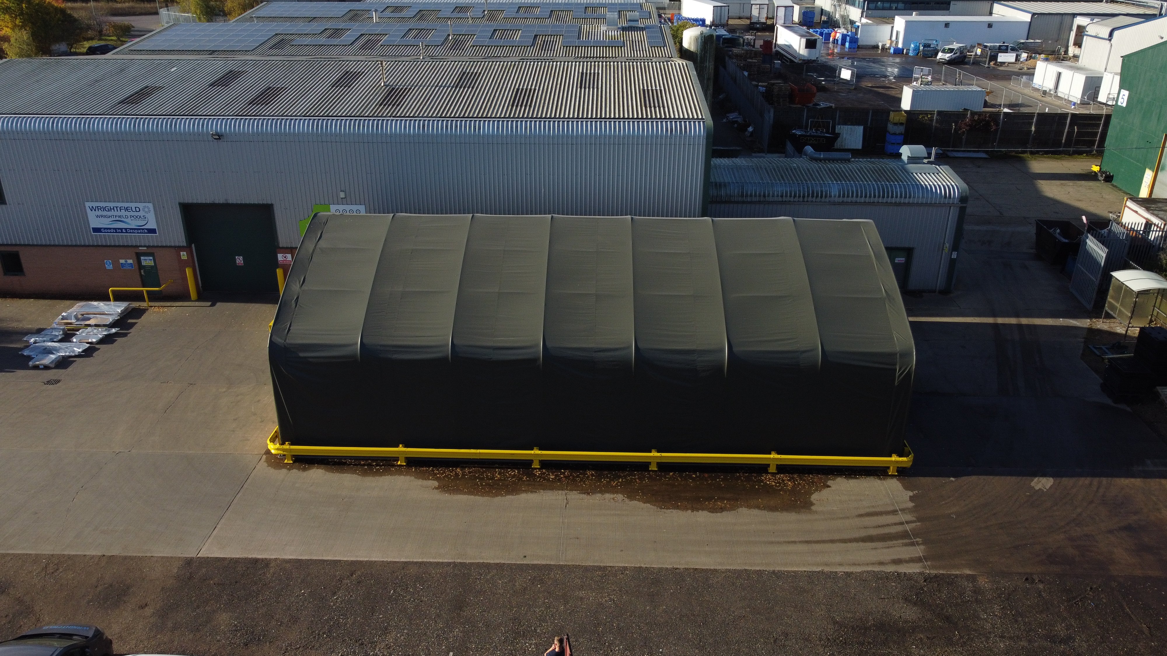 Fabric Storage Buildings | Double Truss