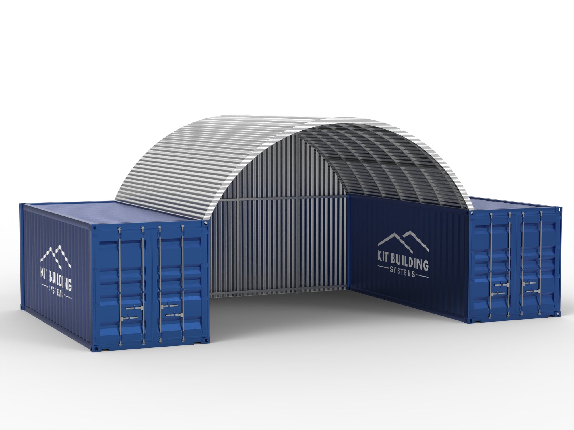 Container Canopies - 20ft x 20ft x 6.5ft (6m x 6m x 2m) | Steel Paneling