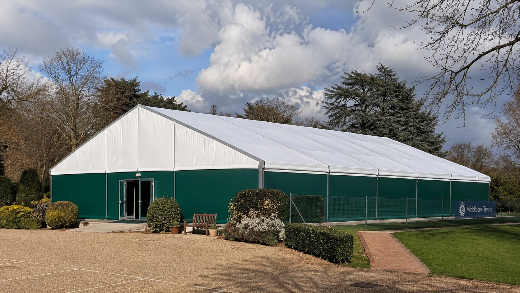 Tennis Court Canopy in the United States – Kit Buildings