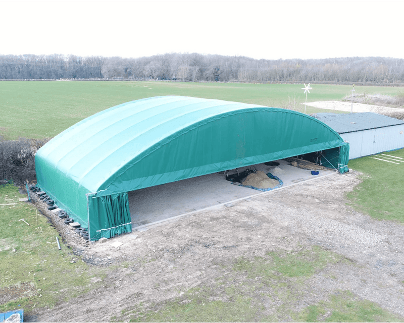 Kit Buildings Aircraft Hangar Aircraft Hangar | Gray