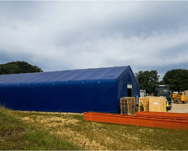 Kit Buildings Fabric Storage Buildings | Double Truss