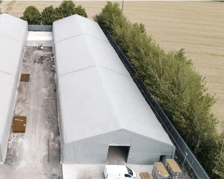 Kit Buildings Fabric Storage Buildings | Double Truss