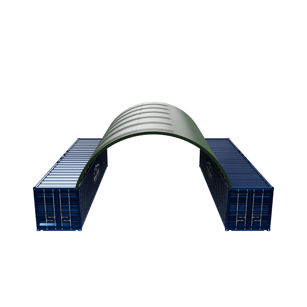 Container Canopies Green