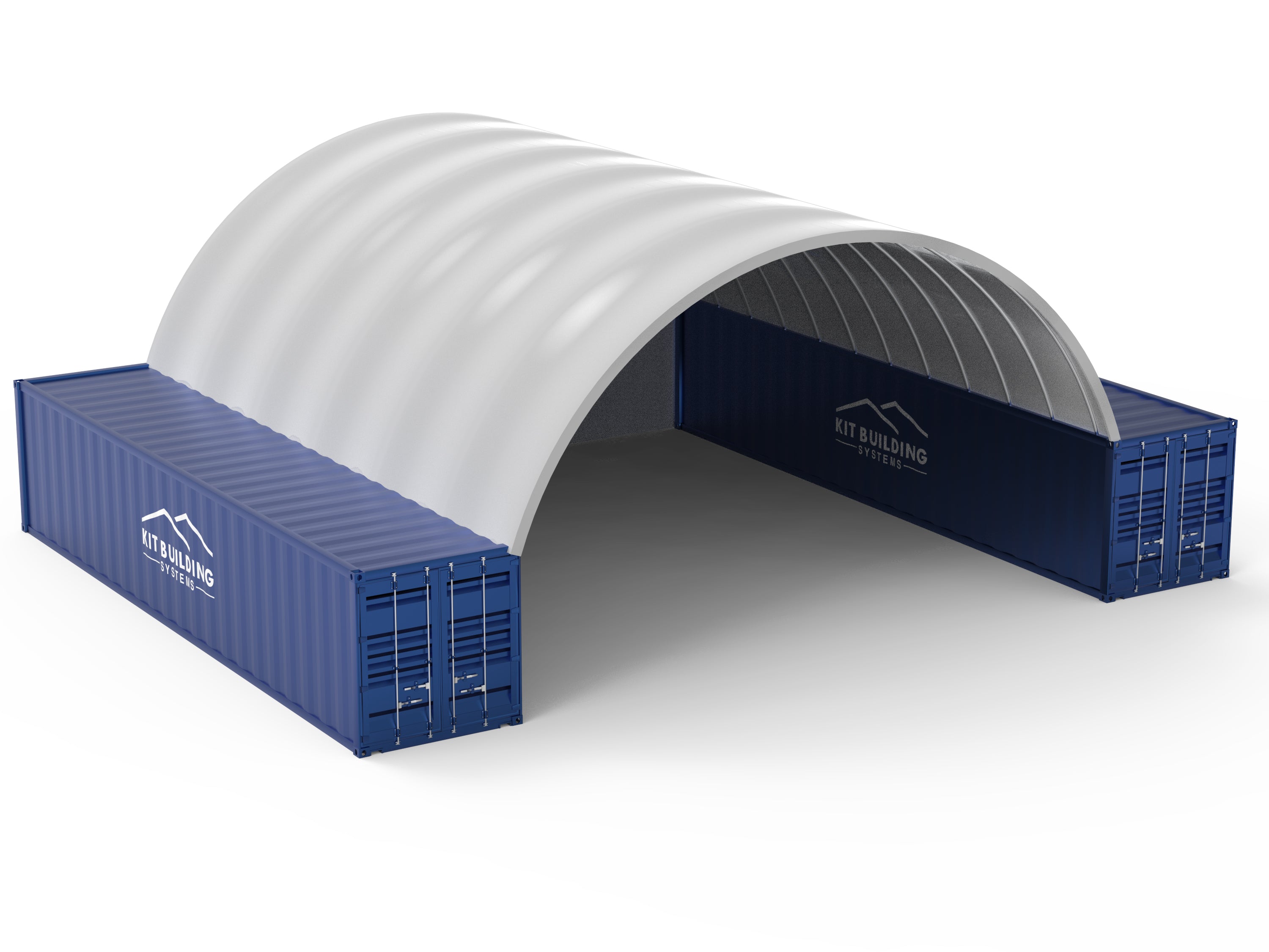 Container Shelter - 33ft x 40ft x 12ft (10m x 12m x 3.6m)